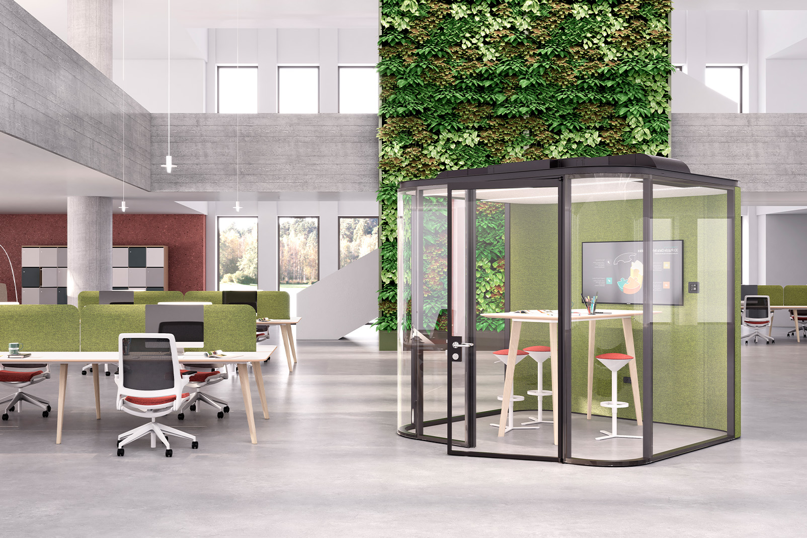 Cabine e pod per open space - ESTEL